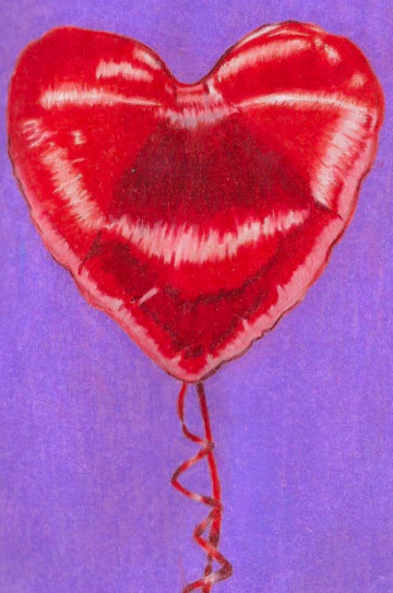 meredith pritchard heart balloon drawing